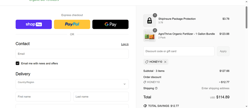 Shop at AgroThrive - 10% Off on Accessories